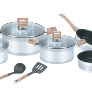 Batería Luxus Stahl 10 Pz PROA