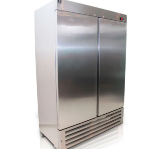 Congelador Criotec FSL-42-HC Vertical en Acero inoxidable Linea Profesional Doble Puerta 44 Pies 134 x 77 x 206.6 cm