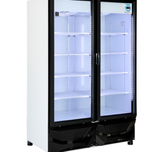 Refrigerador Criotec CFX-42 2P Doble Puerta De Cristal 43.25 Pies, 134 x 81 x 204 cm
