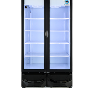 Refrigerador Criotec CFX-37 2P Doble Puerta De Cristal 37 Pies, 109 x 89 x 204 cm
