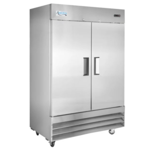 Refrigerador Avantco de Acero Inoxidable 2 Puertas Solidas 46.6 Pies, 137 x 81.7 x 209.5 cm