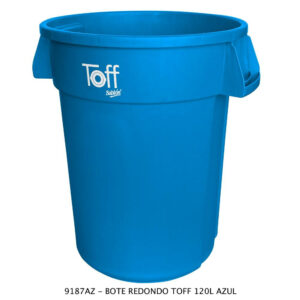 Contenedor Marca TOFF 120 Litros Color Azul