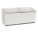 Conservador Curvo Para Helados CHC600 Con Puerta De Vidrio 21 Pies Frente 177 x Fondo 65 x Alto 91