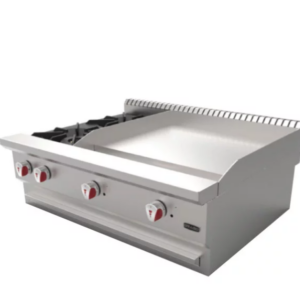 Parrilla CG-20PD De 2 Quemadores y Plancha De 2 Quemadores Frente 91.4 x Fondo 76.8 x Alto 35.5