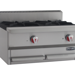 Parrilla De CG-20 SLIM 2 Quemadores Exterior De Acero Inoxidable Frente 61 x Fondo 45.9 x Alto 35.5