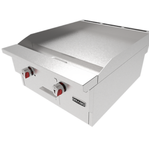 Plancha PG-2 SLIM de 2 Quemadores Con Quemadores Extraibles Frente 61 x Fondo 50.4 x Alto 35.5