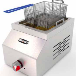 Freidora FG-5 a gas de 5 litros Para Gas LP Frente 29 x Fondo 45 x Alto 27.5