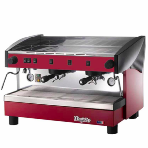 Maquina De Cafe MS100 Semiautomatica De Erogacion Continua Dos Grupos Largo 79.5 x Ancho 53.5 x Alto 50