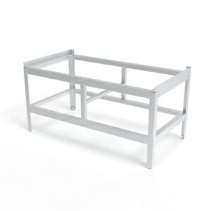 Base para Estufa UDM en lamina aluminizada con entrepaño