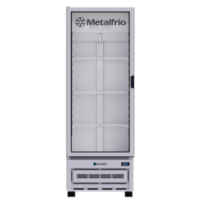 Refrigerador Vertical RB270 Con Puerta De Cristal Templado 12 ft3 Frente 65 x Fondo 60 x Alto 184