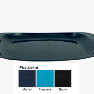 Charola Euro extendida Plastipeltre Azul 29.4 x 18.4 cm