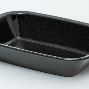 Bandeja Cuadrilongo Plastipeltre Negro 700ML(23.6OZ)