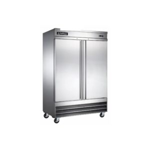 Refrigerador Acero Inoxidable RV-2PS-SS-01 2 Puertas Solidas 49 pies Frente 137 x Fondo 82 x Alto 210