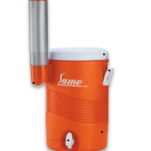Termo Sumo Rainbow de 20 Litros con Dispensador de Vasos Color Naranja