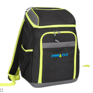 Hielera de Mochila Portable Pogba de 24 Litros Color Negro