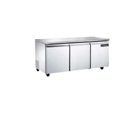 Refrigerador bajo barra 3 puertas RBB-3P-SS-01, 183 x 75 x 90 cm