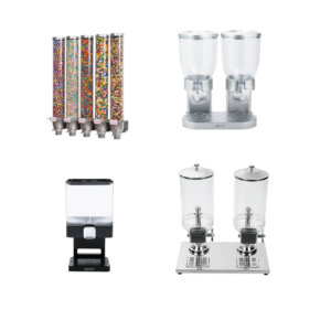 Dispensadores de Cereal y Caramelos