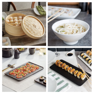 Platos para Caldos, Arroz y Sushi