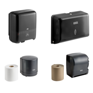 Despachadores de Toallas y Rollos de Papel