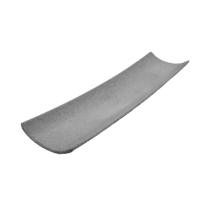 PLATO CANOA 40 CM MELAMINA GRIS