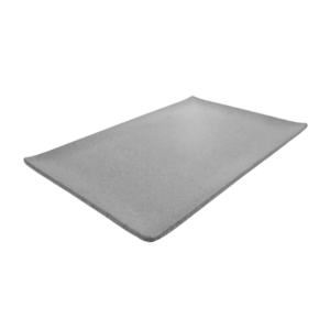 PLATO RECTANGULAR 28 X19 CMS MELAMINA GRIS