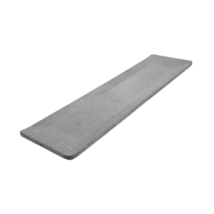 PLATO RECTANGULAR 32 X 9 CM MELAMINA GRIS