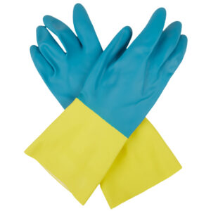 GUANTES PARA LIMPIEZA LATEX NEOPRENO MEDIANOS