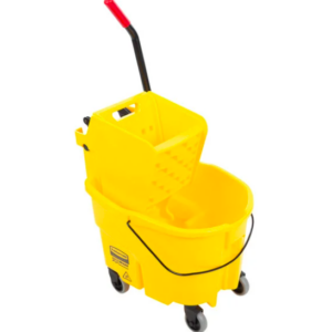 TINA TRAPEADOR CON EXPRIMIDOR 26 QT COLOR AMARILLO RUBBERMAID