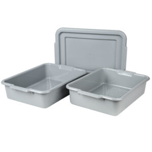 CHAROLAS DE PLASTICO SET PARA SUMERGIR CUBIERTOS 3 PIEZAS VOLLRATH