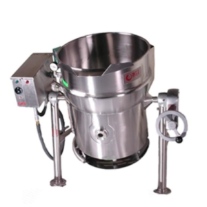  MARMITA DE VOLTEO A GAS Marca: INTER Modelo: MGV-40; Para trabajar con gas. 150 litros de capacidad util.