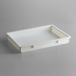 CAJA PARA MASA DE PIZZA 18 x 26 x 3 PG COLOR BLANCO BAKERS MARK