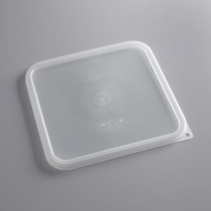 TAPA PARA CONTENEDOR CUADRADO TRASLUCIDA 12, 18 Y 22 QT CAMBRO