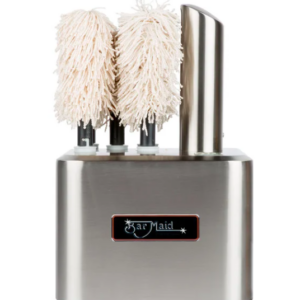 CEPILLO PULIDOR DE VASOS 5 CEPILLOS ELECTRICO PULIDOR EXTRA GRANDE Bar Maid GP-100