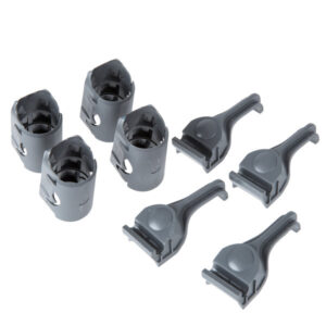 KIT DE 4 SEGUROS, MANGAS Y CUNAS ESTANTES METRO