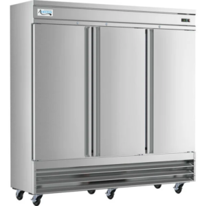 Congelador Avantco de Acero Inoxidable 3 Puertas Solidas 72 Pies 205 x 81 x 208 cm