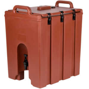 DISPENSADOR TERMICO DE BEBIDAS 11.75 GAL (44.47 LTS) 20 X 16 X 24 PG COLOR ROJO LADRILLO 1000LCD402 CAMBRO