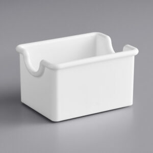 AZUCARERA PORTASOBRES COLOR BLANCO PLASTICO 3 1/4 x 2 1/2 pg MARCA CHOICE