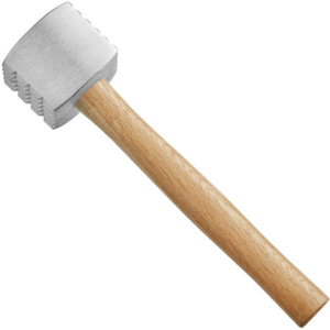 ABLANDADOR TIPO MARTILLO CON MANGO DE MADERA 12 1/2 PG CHOICE