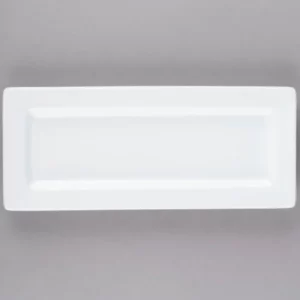 PLATO Rectangular DE 26.7x11.2 cms LINEA: Slate MARCA:World Tableware MOD:SL-24 (12 piezas por caja)