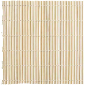 TAPETE PARA SUSHI 12X12 PG BAMBU NATURAL