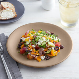 PLATO Redondo DE 22.9 cms LINEA: Driftstone MARCA:World Tableware MOD:DRI-2-S Color Arena (12 piezas por caja p/u)