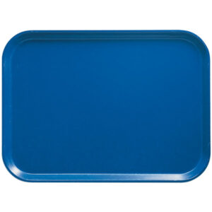 CHAROLA DE 15 x 20 1/4 PULGADAS 1520123 COLOR AZUL AMAZONA CAMBRO PLASTICO (CAJA CON 12 PIEZAS)