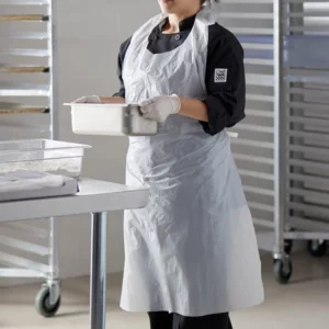 MANDIL DESECHABLE PESADO 28 X 46 PG POLIETILENO CHOICE (PRECIO POR CAJA DE 50 PIEZAS)