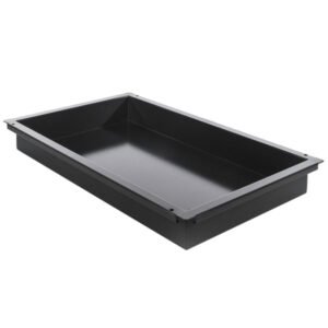 Rational 6014.1106 Granite Enamel Roasting Pan - 21 x 12 x 2 1/2 in