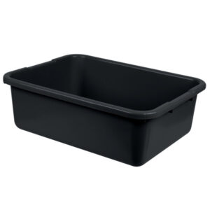 CHAROLA DE PLASTICO LEVANTA MUERTOS 21pg X 15pg X 7pg NEGRO CAMBRO