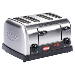 TOSTADOR DE PAN TPT-120 4 REBANADAS MARCA 120 V, 1800 W ACERO INOX COMERCIAL HATCO