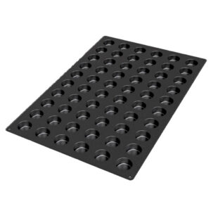 MOLDE DE SILICON PARA MUFFIN 60 CAVIDADES MEDIDA: 23 5/8 X 15 11/16 PG