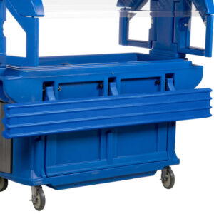 REPISA DESLIZADORA PARA BARRA DE ENSALADAS CAMBRO COLOR AZUL (PRECIO POR DOS PIEZAS)