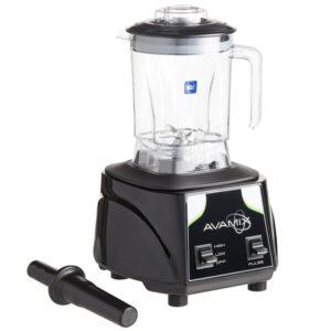 LICUADORA AVAMIX DE 3 1/2 HP BX1000T CON VASO DE 48 OZ, VELOCIDAD AJUSTABLE, 1800 WATTS, CONTROLES DE PALETA