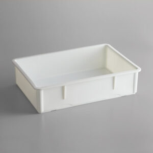 CAJA PARA MASA DE PIZZA 18 x 26 x 6 PG COLOR BLANCO USO RUDO BAKERS MARK